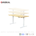 Muebles de oficina comerciales Sit Stand Soporte de escritorio de altura ajustable eléctrica Oferta especial